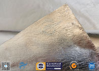0.85mm Thick Silver Coated Fabric 95% Heat Reflection Aluminium Foil Laminated