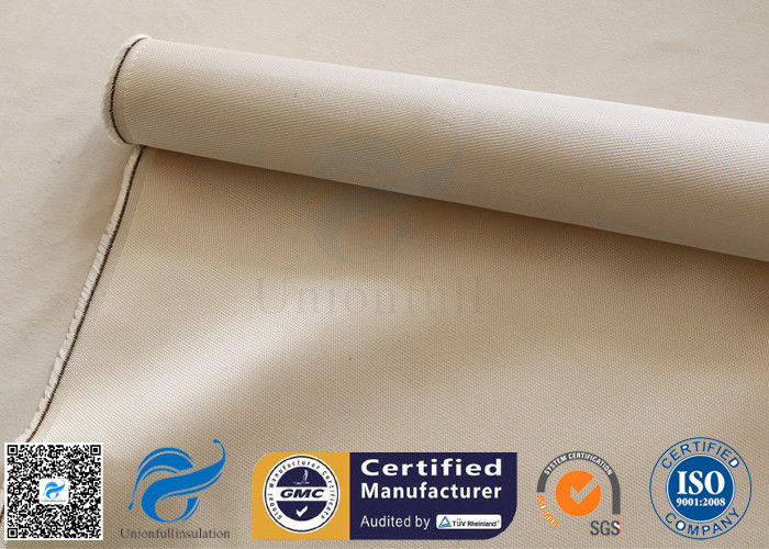 800 Degree Celsius 600 g/m2 Brown High Silica Fabric Cloth 0.7 mm Fiberglass Fabric